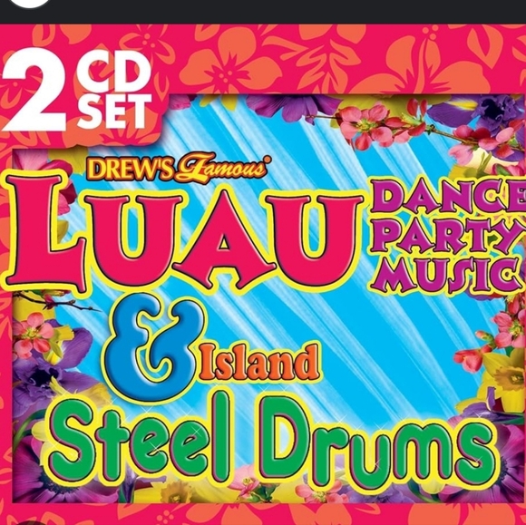 Luau & Island Steel Drums Dance Party Music 2 CD Set - Picture 1 of 2